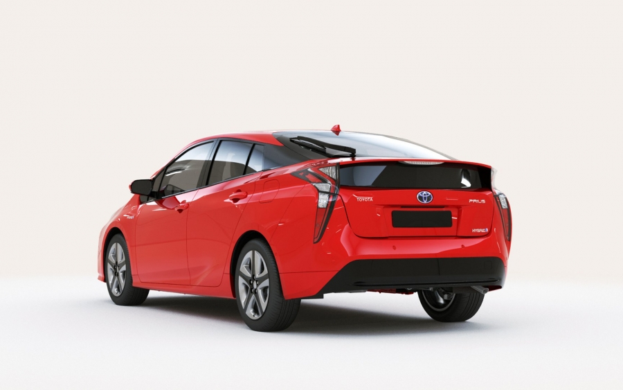 toyota prius hybrid red 2 - Hive Innovative Group - Digital Advertising Agency