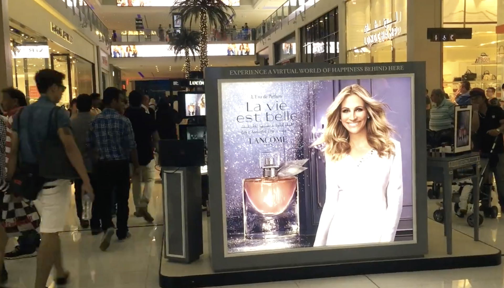 L’oreal motion sensor screen