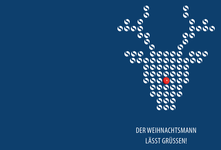 we have designed and developed a hologram christmas greeting cards for Schaller & Partner