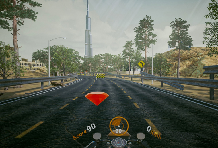 talabat VR game activation - Hive Innovative Group - Digital Advertising Agency